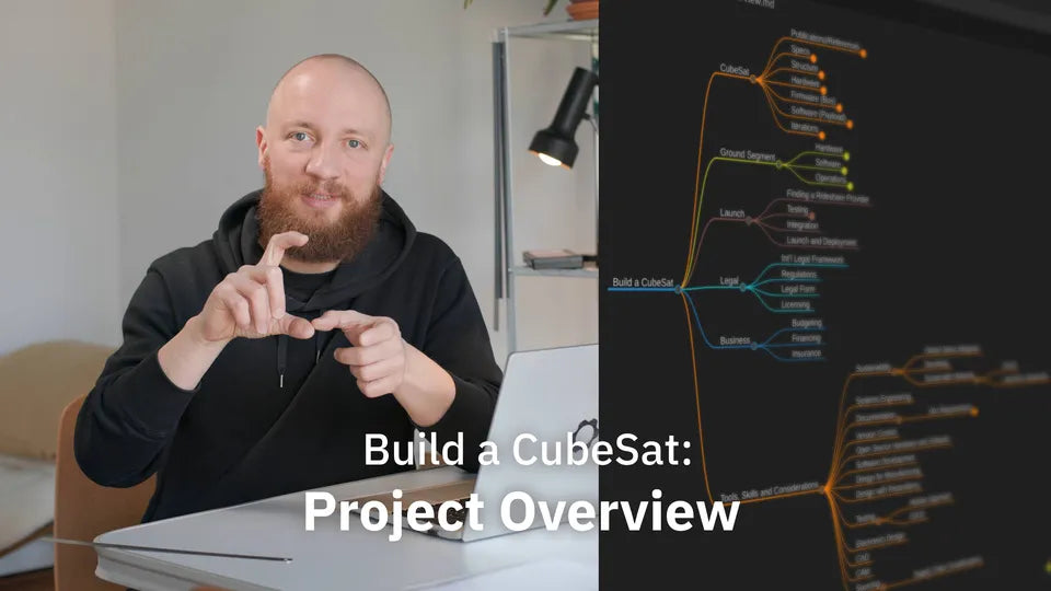 Thumbnail of Build a CubeSat YouTube video s01e01