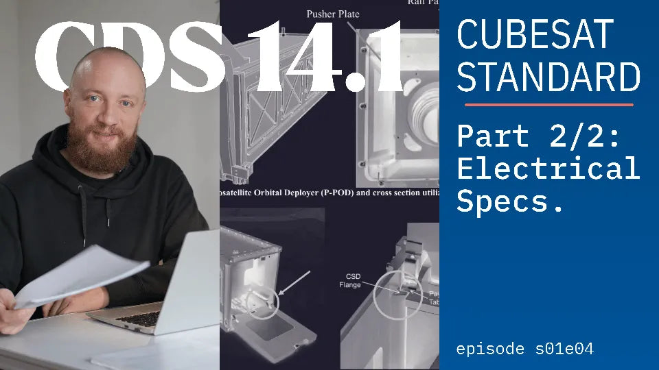 Thumbnail of Build a CubeSat YouTube video s01e04