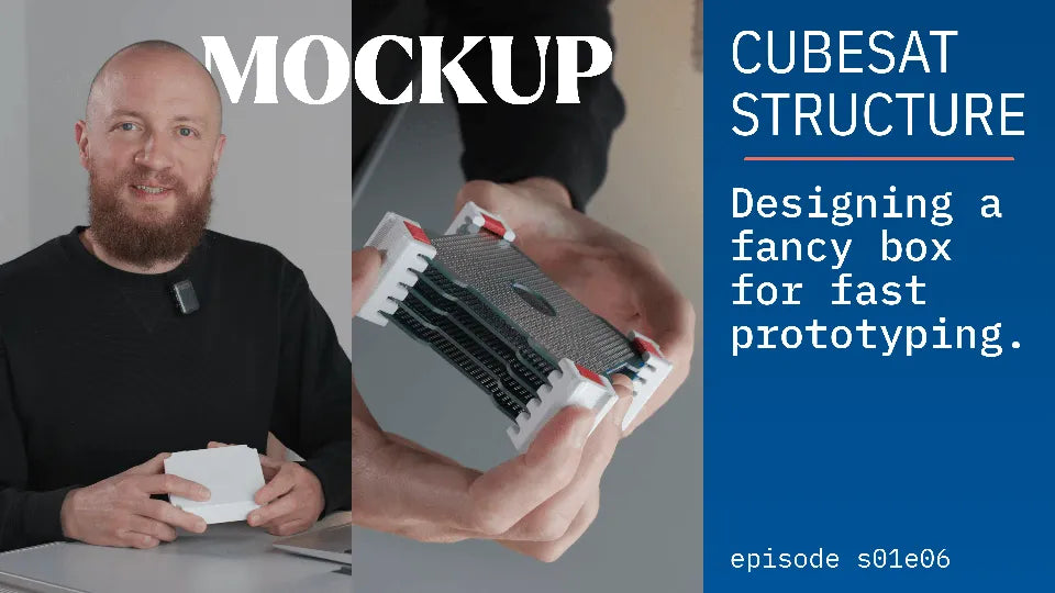 Thumbnail of Build a CubeSat YouTube video s01e06