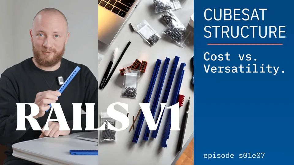 Thumbnail of Build a CubeSat YouTube video s01e07