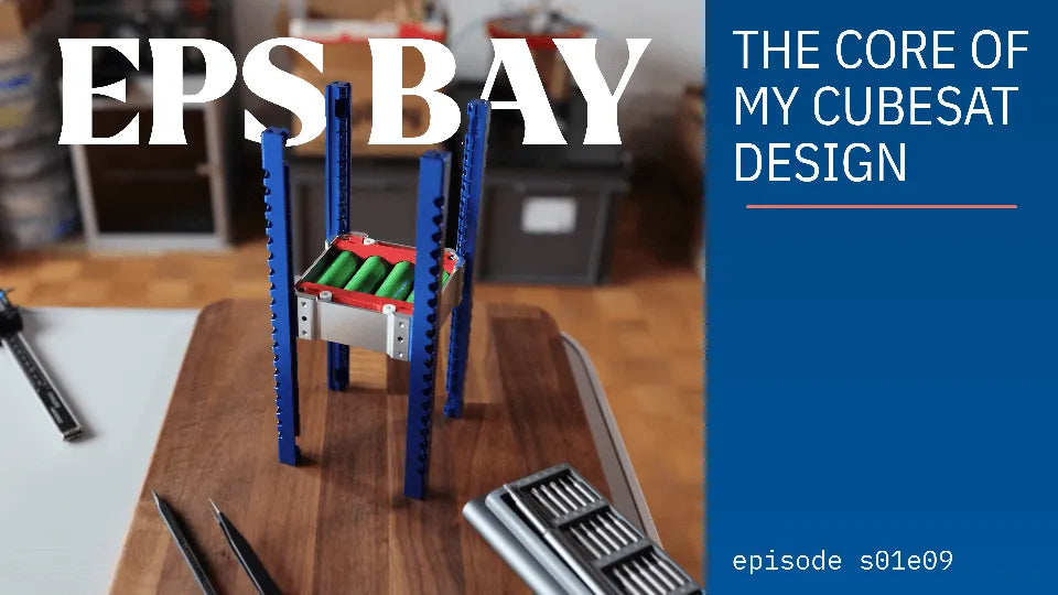 Thumbnail of Build a CubeSat YouTube video s01e09