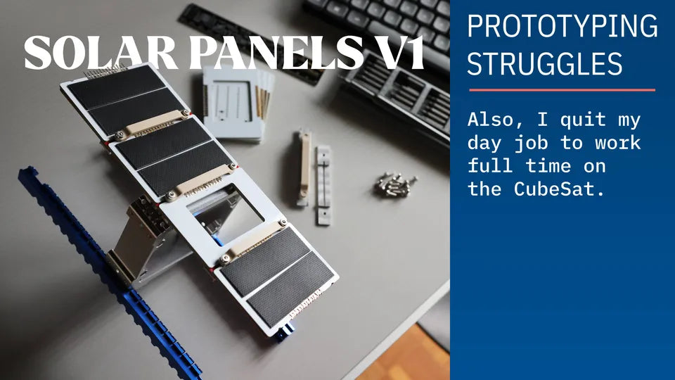 Thumbnail of Build a CubeSat YouTube video about solar panels