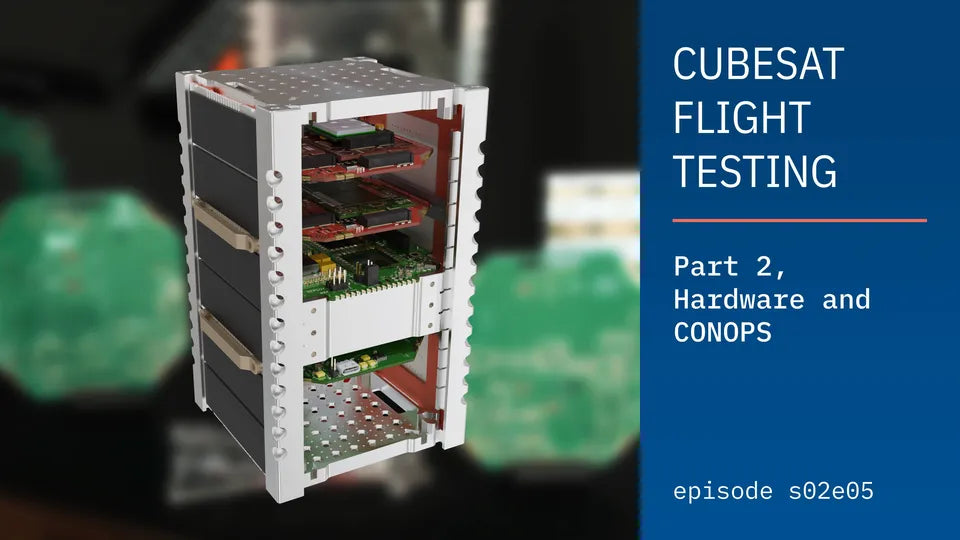 Thumbnail of Build a CubeSat YouTube video s02e05