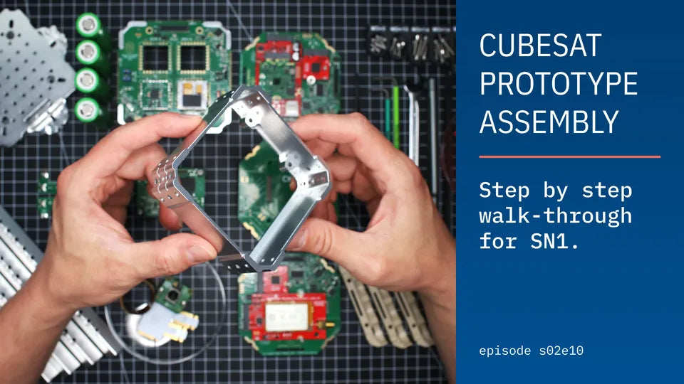 Thumbnail of Build a CubeSat YouTube video s02e10